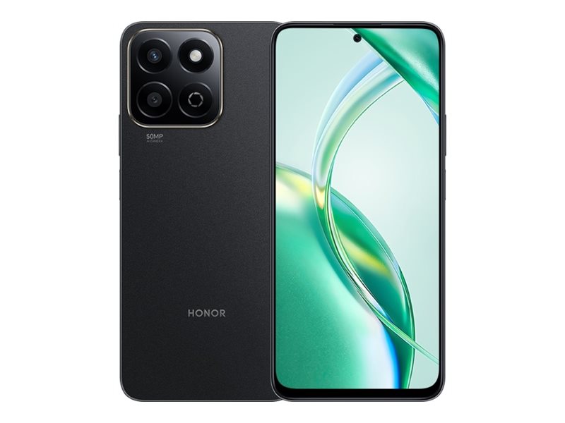 Honor 200 Smart   5g Smartphone   Dual Sim   Ram 4 Gb   Intern Hukommelse 256 Gb   Lcd Display (tft)   6.8"   2412 X 1080 Pixels (120 Hz)   2x Bagkam fra Honor Device