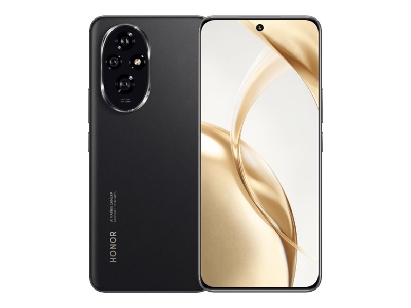 Honor 200   5g Smartphone   Dual Sim   Ram 12 Gb   Intern Hukommelse 512 Gb   Oled Skærm   6.7"   2664 X 1200 Pixels (120 Hz)   3x Bagkamera 50 Mp, 5 fra Honor Device