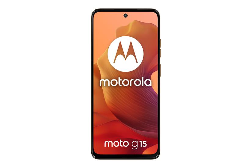 Motorola Moto G15   Orange Solopgang   4g Smartphone   128 Gb   Gsm fra Motorola Mobility