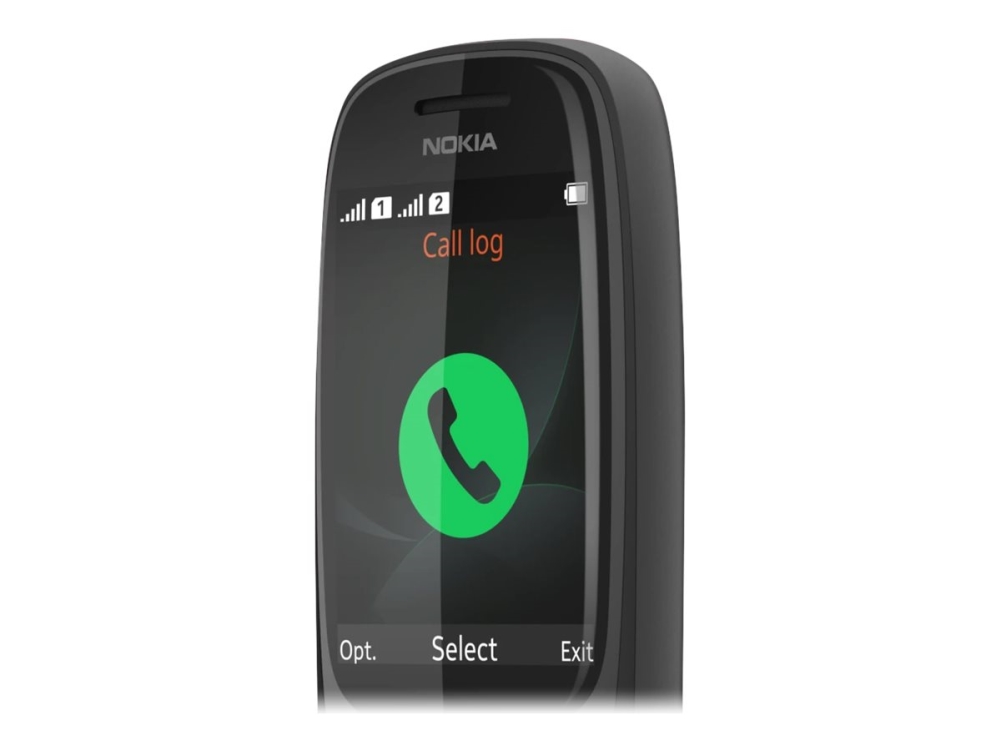 6310   Funktionstelefon   Dual Sim   Ram 16 Mb   Intern Hukommelse 8 Mb   Microsd Slot   Rear Camera 0,3 Mp   Sort fra Nokia