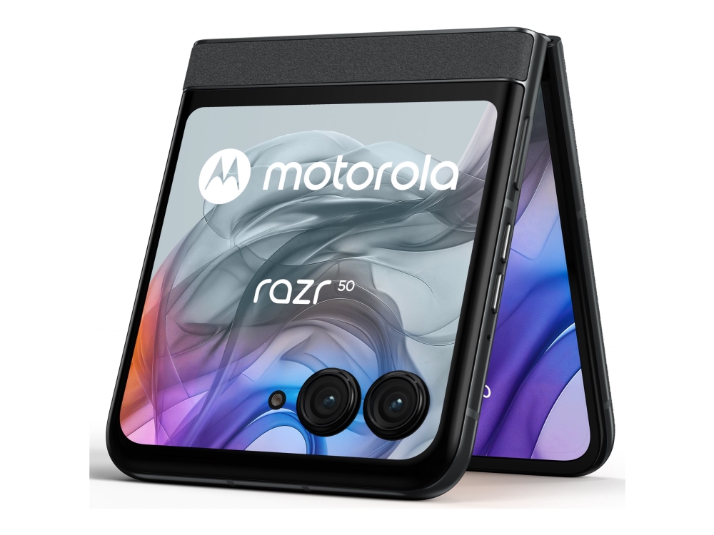 Razr 50   5g Smartphone   Dual Sim   Ram 8 Gb   Intern Hukommelse 256 Gb   Poled Display   6.9"   2640 X 1080 Pixels (120 Hz)   2x Bagkamera fra Motorola