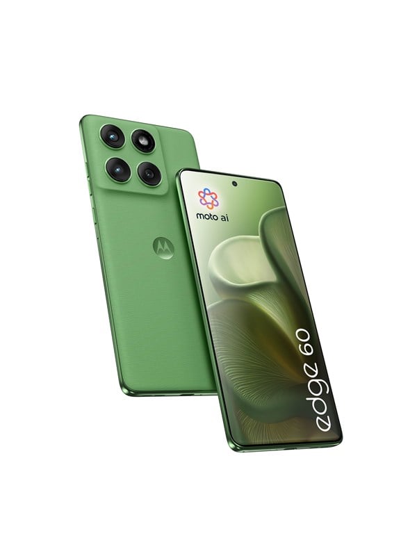 Edge 60 512gb 12gb   Shamrock Green fra Motorola