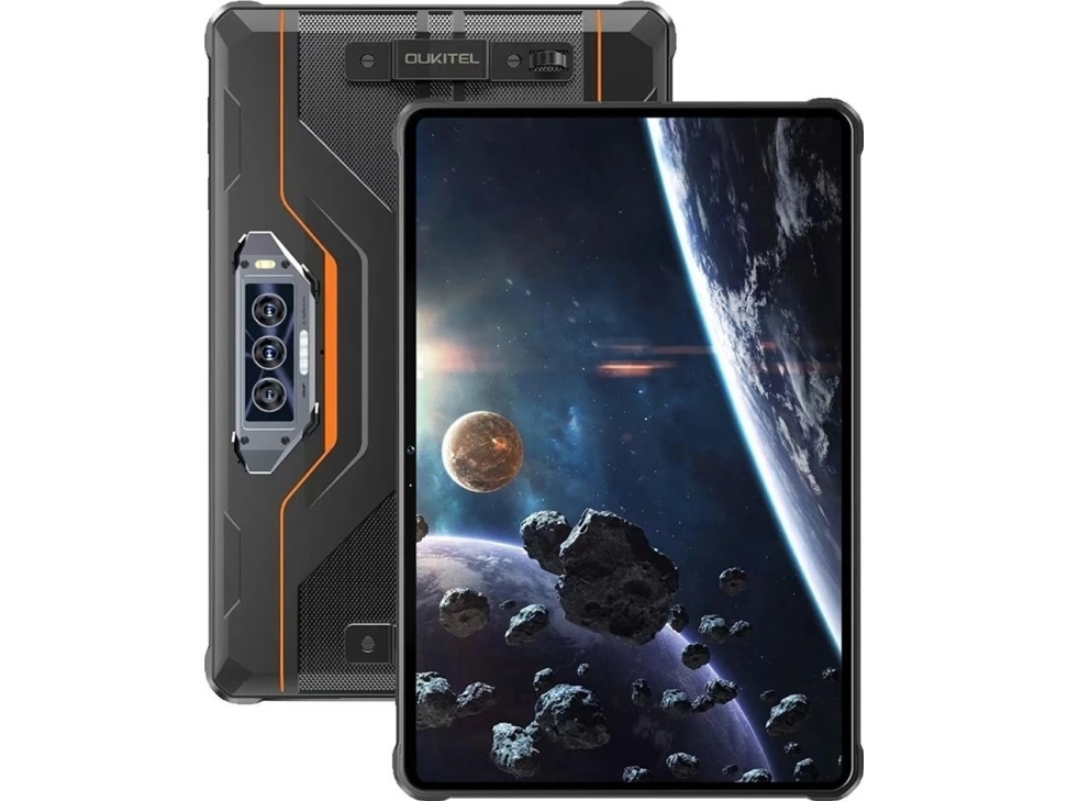 Rt8 5g Tablet, 256 12 Gb, Orange fra Oukitel