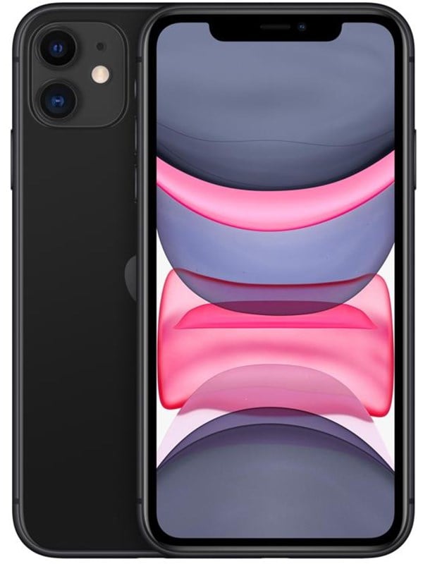 Iphone 11 128gb   Black (refurbished   Good) fra Apple
