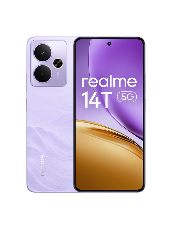 14t 5g 256gb 8gb   Lightning Purple fra Realme
