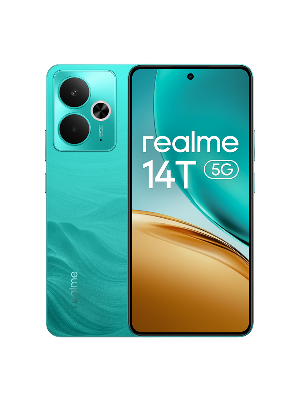 14t 5g 256gb 8gb   Surf Green fra Realme