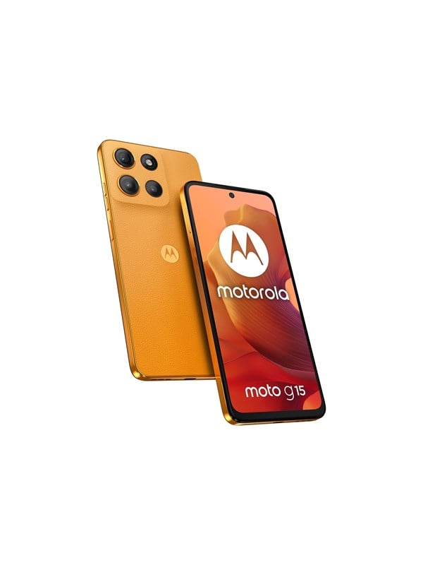Moto G15 128gb 4gb   Sunrise Orange fra Motorola